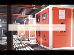 超熱防止と金属加工産業用 129 周波数電圧溶融炉