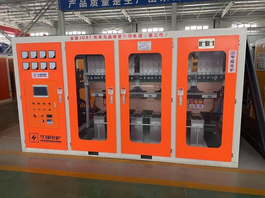 High Efficiency Metal Melting Furnace with Closed Cooling Tower