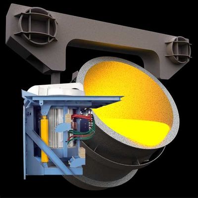 中間周波数金属溶融炉 産業用インダクション炉 システム エネルギー節約