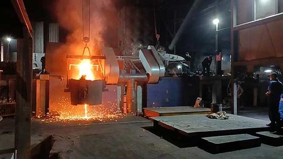信頼性 インダクション溶融炉 電力節約 電気鉄の溶融器 安全