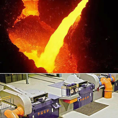 長時間使用 低エネルギー消費の鉄の溶融炉