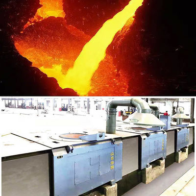 長時間使用 低エネルギー消費の鉄の溶融炉