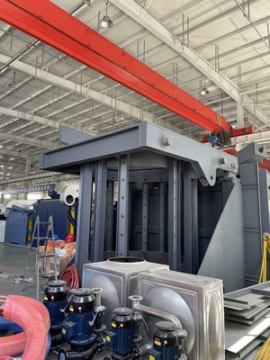 High Efficiency Metal Melting Furnace with Closed Cooling Tower