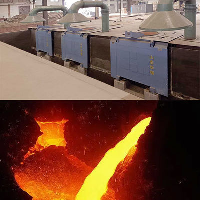 高耐久性鉄溶解炉、高速溶解時間、低消費電力