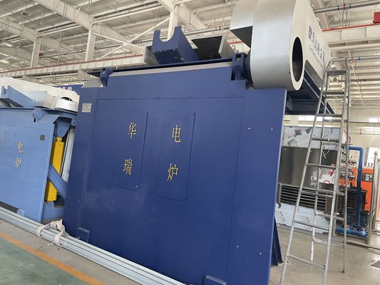 製造工場向け、簡単設置と高速溶解を実現した高電力節約型鉄溶解炉